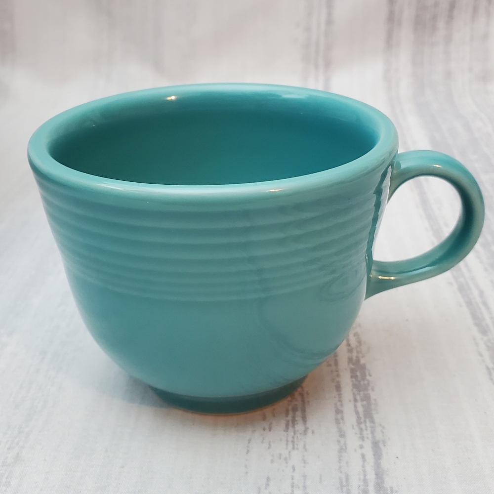 Vintage Fiesta Cup - Turquoise Coffee or Tea Cup  ☕️
